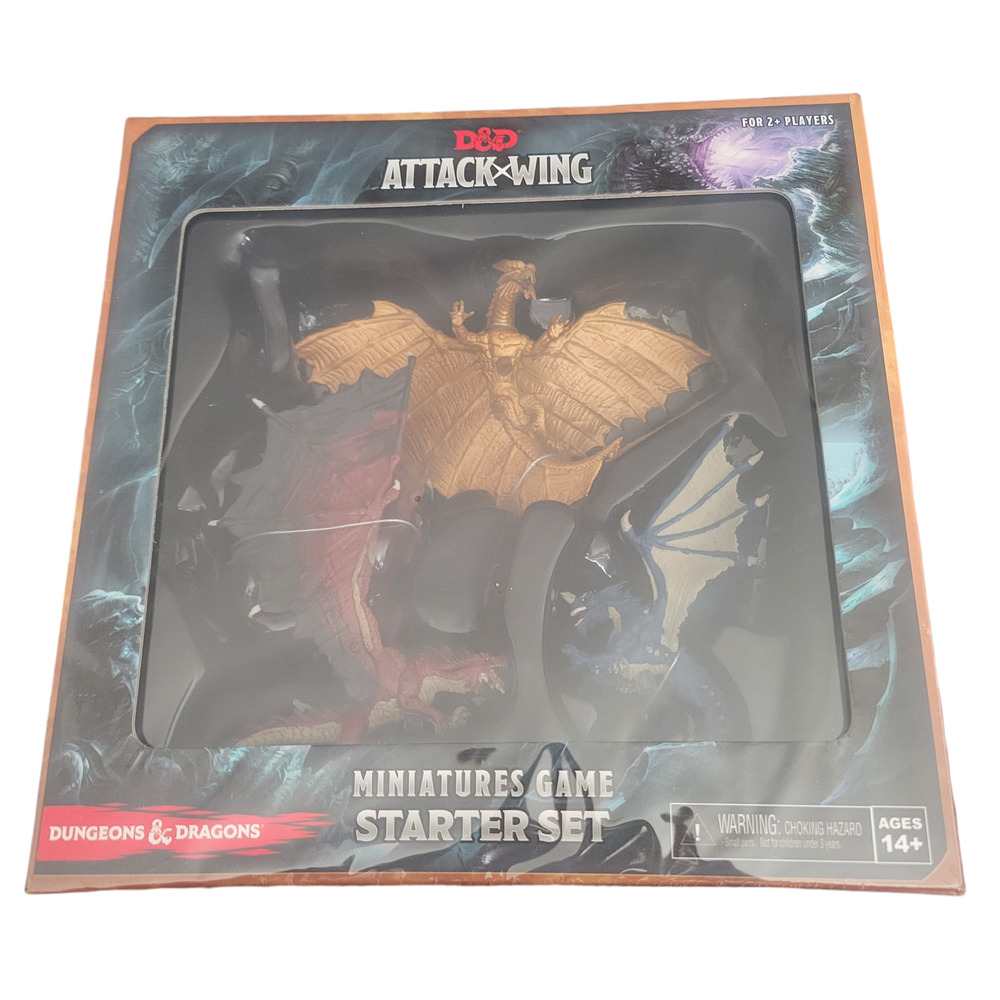 WizKids D&D Attack Wing Starter Set Miniatures Game Dungeons & Dragons New